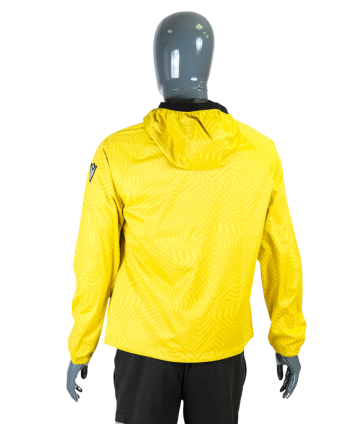 2023 ATHLEISURE Corfu veste anti-pluie pour homme jaune