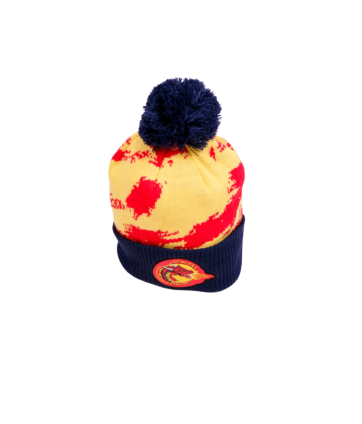 2024 BONNET POMPOM YELLOW/NAVY/RED