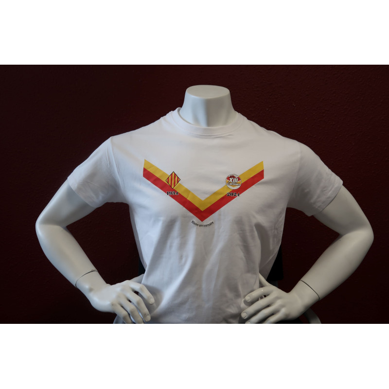 T- shirt XIII Catalan 90 ans