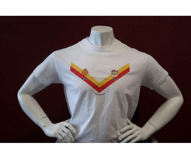 T- shirt XIII Catalan 90 ans