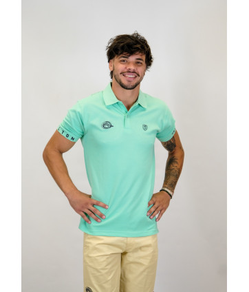 POLO SHILTON BASIC PIQUE TURQUOISE