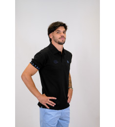 POLO BASIC PIQUÉ NOIR