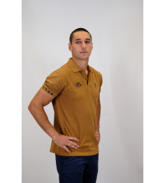 POLO BASIC PIQUÉ CAMEL