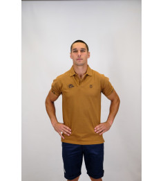 POLO BASIC PIQUÉ CAMEL