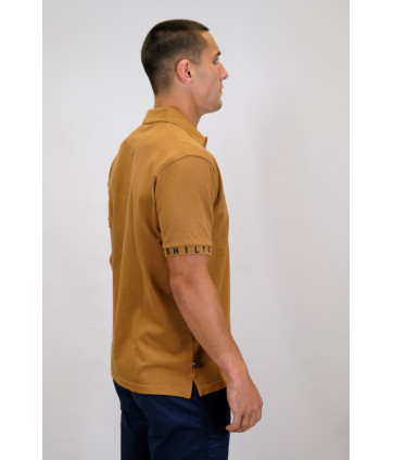 POLO BASIC PIQUÉ CAMEL