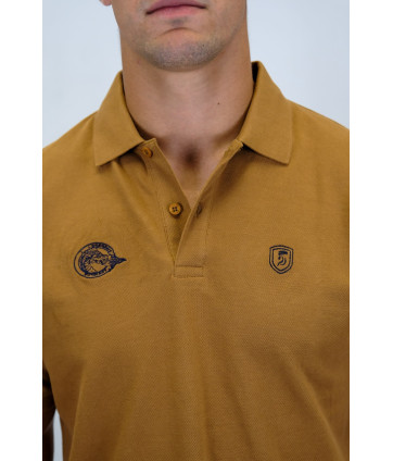 POLO BASIC PIQUÉ CAMEL