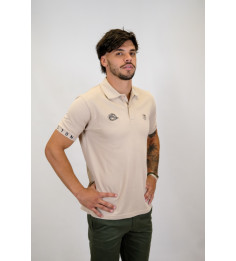 POLO BASIC PIQUÉ BEIGE
