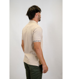 POLO BASIC PIQUÉ BEIGE
