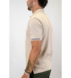 POLO BASIC PIQUÉ BEIGE
