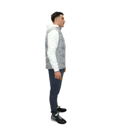 2026 DOUDOUNE SANS MANCHE GRISE