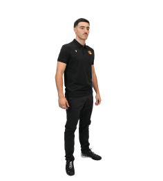 2026 ATH POLO CHALKI NOIR/ LOGO COULEUR