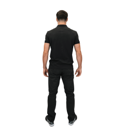 2026 ATH POLO CHALKI NOIR/ LOGO COULEUR