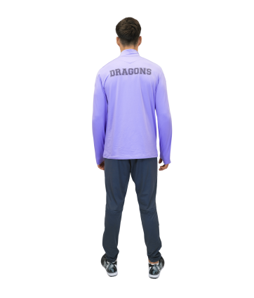2026 1/4 ZIP YARUGA LILAS