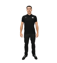 2026 ATH POLO NISIROS NOIR LOGO BLANC