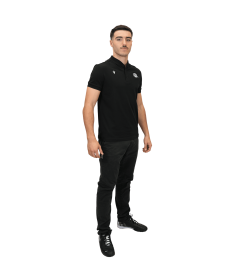 2026 ATH POLO NISIROS NOIR LOGO BLANC