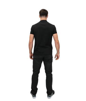 2026 ATH POLO NISIROS NOIR LOGO BLANC