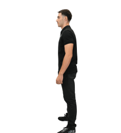 2026 ATH POLO NISIROS NOIR LOGO BLANC