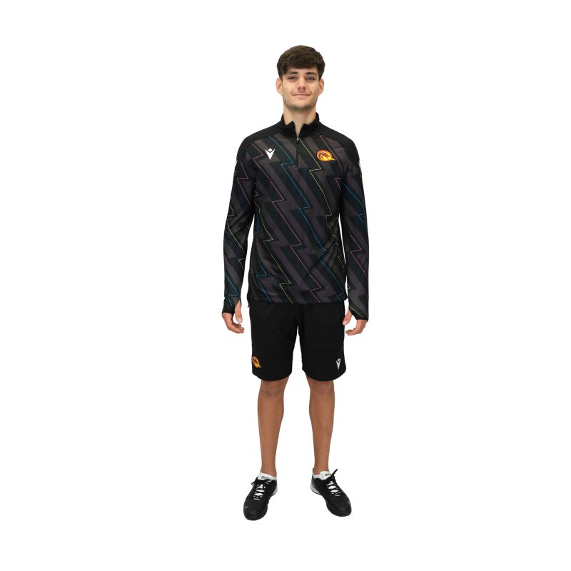 2026 1/4 ZIP YARUGA NOIR ÉCLAIRS