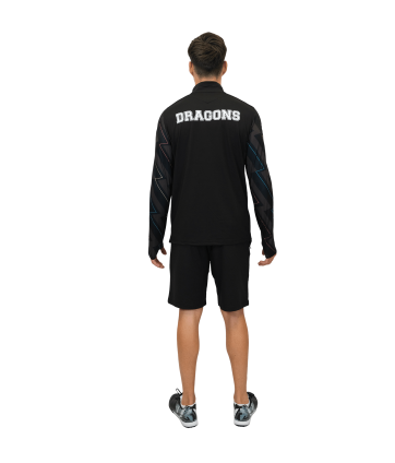 2026 1/4 ZIP YARUGA NOIR ÉCLAIRS