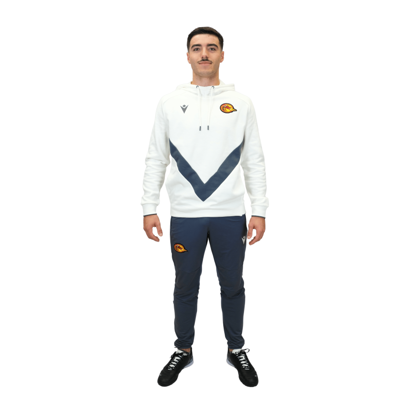 2026 HOODIE BLANC ET GRIS
