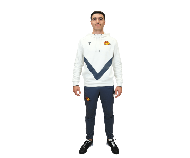 2026 HOODIE BLANC ET GRIS