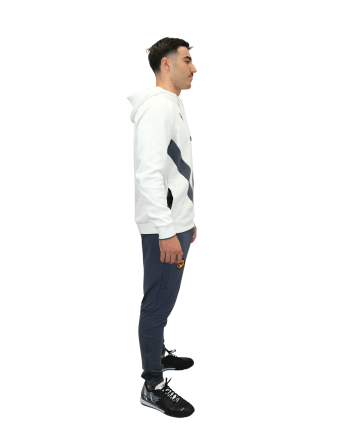 2026 HOODIE BLANC ET GRIS