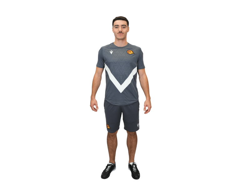 2026 T SHIRT WISP GRIS ET BLANC