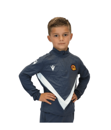 2026 1/4 ZIP JR YARUGA BLANC ET GRIS