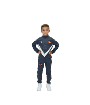 2026 1/4 ZIP JR YARUGA BLANC ET GRIS