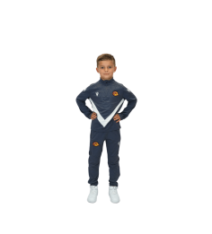 2026 1/4 ZIP JR YARUGA BLANC ET GRIS
