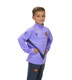 2026 1/4 ZIP JR YARUGA GRIS ET LILAS