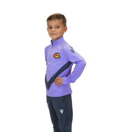 2026 1/4 ZIP JR YARUGA GRIS ET LILAS