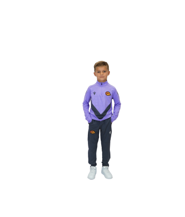 2026 1/4 ZIP JR YARUGA GRIS ET LILAS