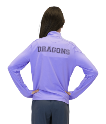 2026 1/4 ZIP JR YARUGA GRIS ET LILAS