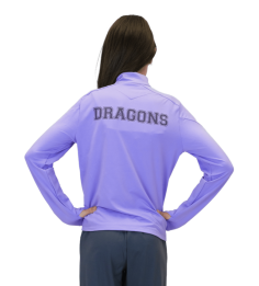 2026 1/4 ZIP JR YARUGA GRIS ET LILAS