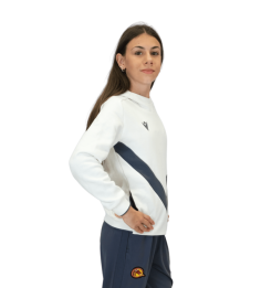 2026 HOODIE JR BLANC ET GRIS