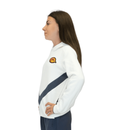 2026 HOODIE JR BLANC ET GRIS