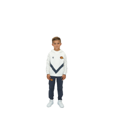 2026 HOODIE JR BLANC ET GRIS