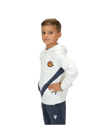 2026 HOODIE JR BLANC ET GRIS