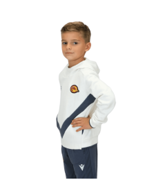 2026 HOODIE JR BLANC ET GRIS