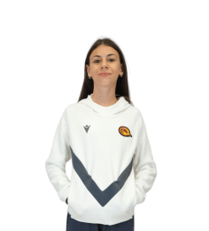 2026 HOODIE JR BLANC ET GRIS