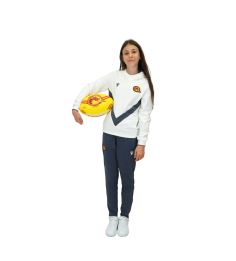 2026 HOODIE JR BLANC ET GRIS