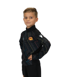 2026 1/4 ZIP JR YARUGA NOIR "ECLAIR"