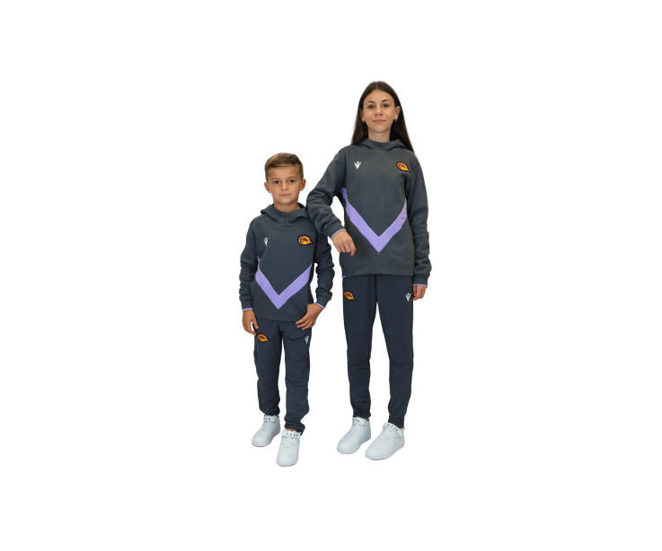 2026 HOODIE JR LILAS ET GRIS