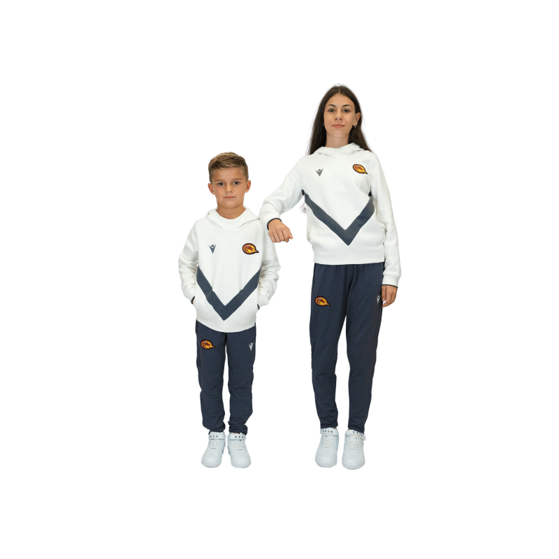 2026 HOODIE JR BLANC ET GRIS