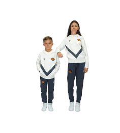 2026 HOODIE JR BLANC ET GRIS