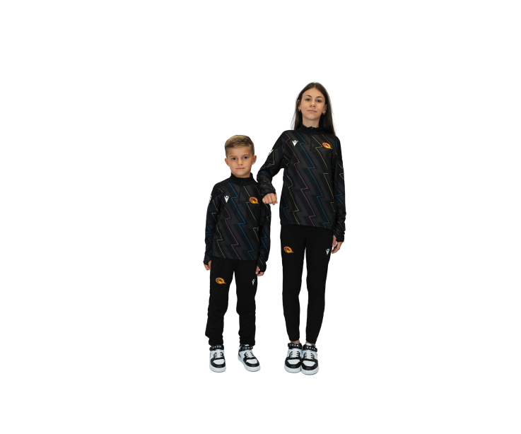 2026 1/4 ZIP JR YARUGA NOIR "ECLAIR"