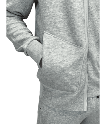 2026 VESTE FULL ZIP SKIROS GRISE