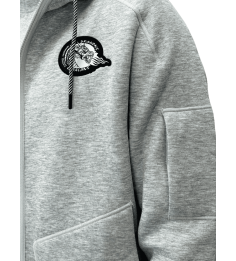 2026 VESTE FULL ZIP SKIROS GRISE