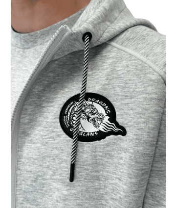 2026 VESTE FULL ZIP SKIROS GRISE